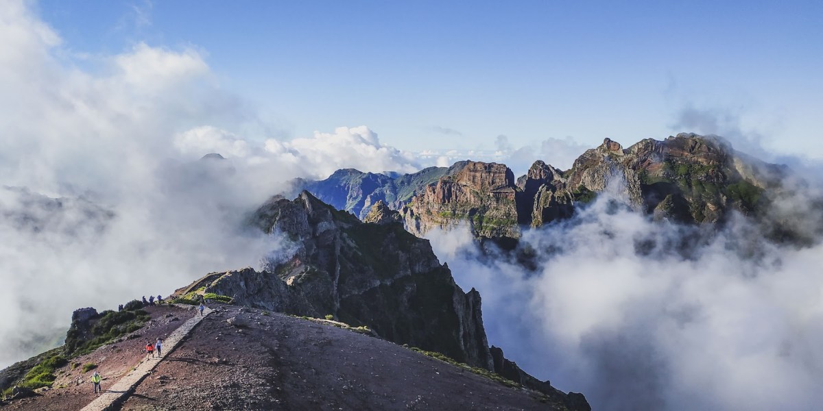 [portugalia] Z głową w chmurach czyli spacer szczytami Madery
